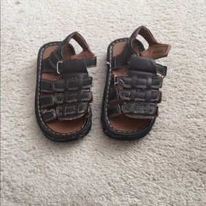 Brown sandals